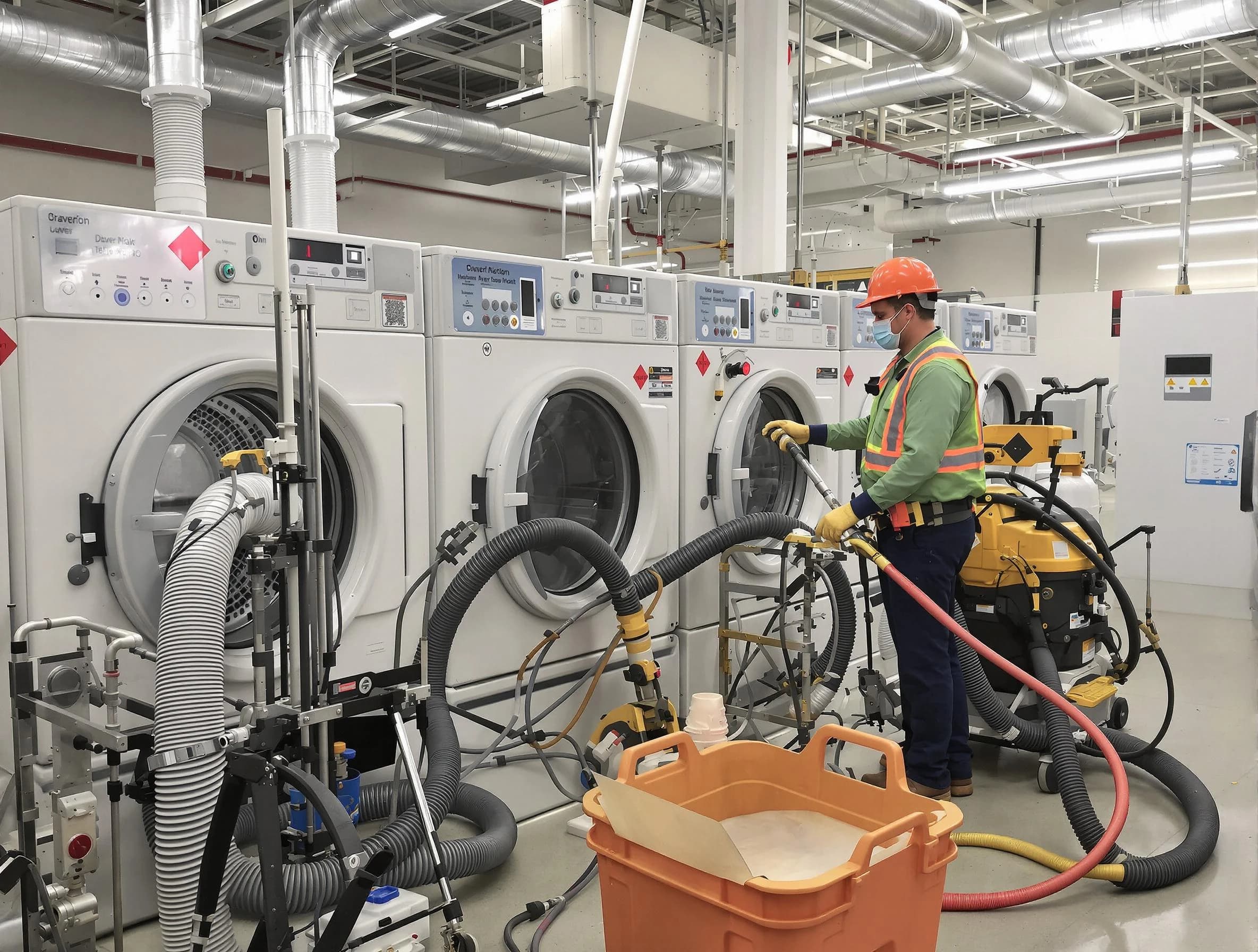 Commercial-grade dryer vent cleaning by Belmont Dryer Vent Cleaning in Belmont