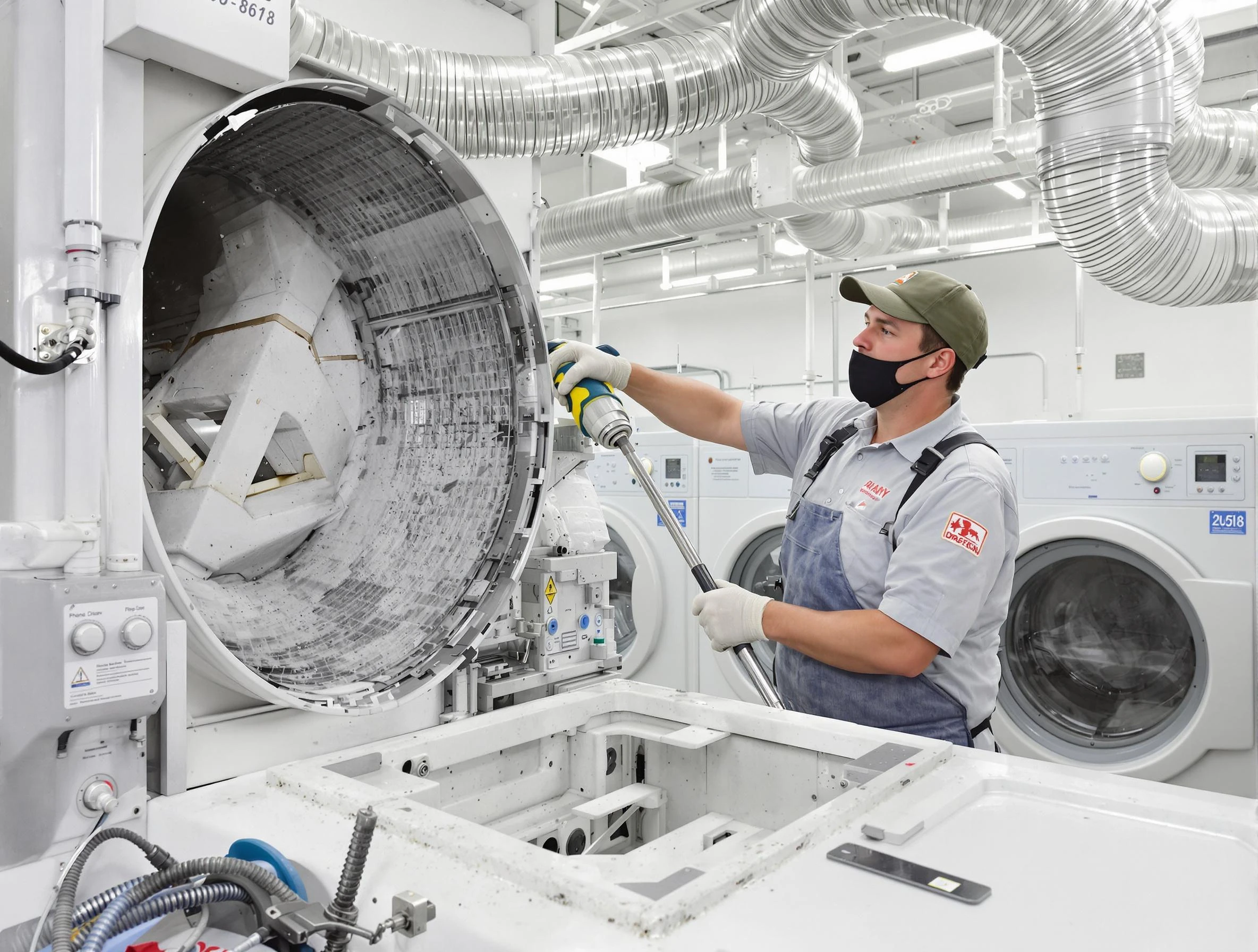 Commercial Dryer Vent Cleaning in Belmont